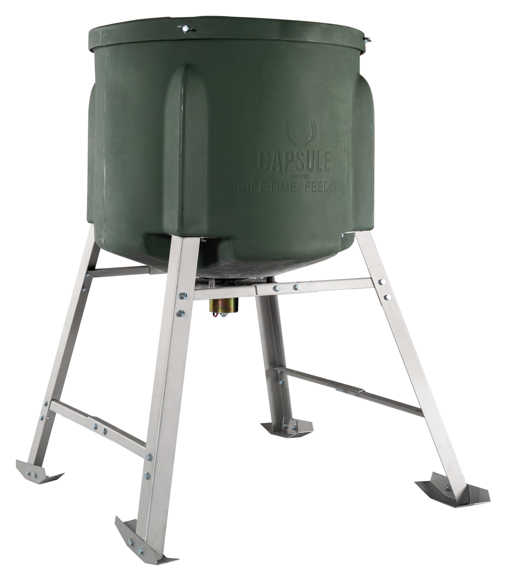 Capsule Feeders StandandFill 400lb. Capsule Game Feeder Cabela's